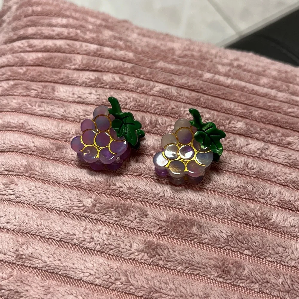 Mini Grape Hair Clips